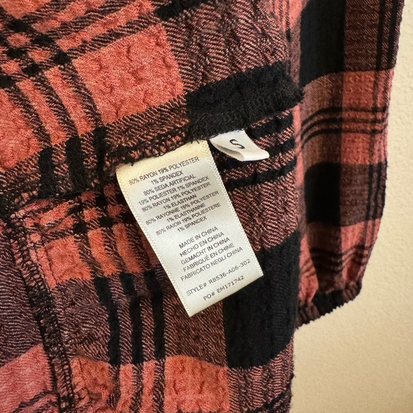 Anthropologie Cloth & Stone Daia Plaid Dress - Picture 13 of 16